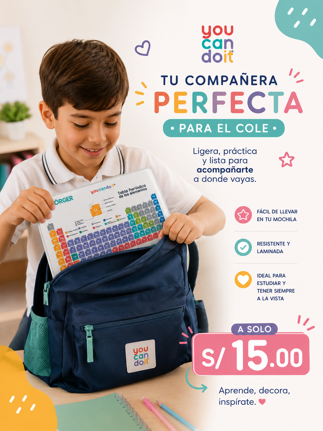 Tabla periódica de elementos químicos A4