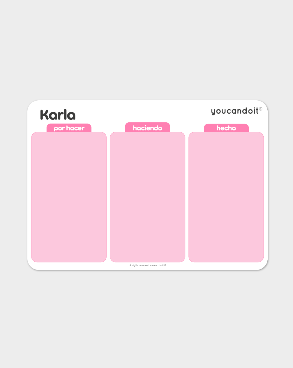 Pack Color Block Rosado