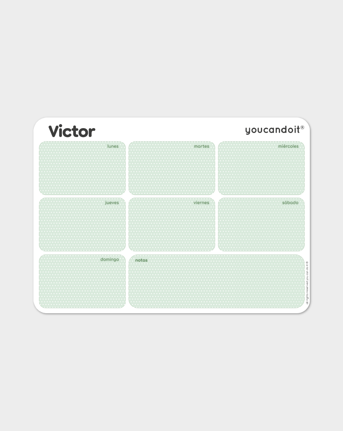 Pack color block verde