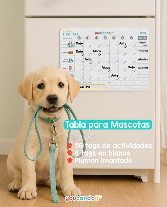 Tabla mascota
